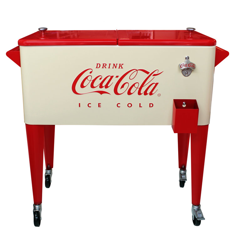 Coca cola hot sale cooler box